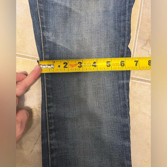 AG ADRIANO GOLDSCHMIED VINTAGE SUPER SKINNY RIPPED JEANS SIZE 24R - Picture 13 of 13